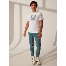 Columbia Csc M Lakeside Badge Ss Tee Erkek Kısa Kollu Tişört CS0232-100