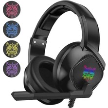 Aksesuarcı Onikuma K19 Profesyonel Headset Gaming Gamer Oyuncu Kulaklığı Mikrofonlu Kulaklık - Aux