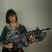 Turansoy Craft Gears Of War Lancer Gerçek Boy 80CM 1/1 Ölçek