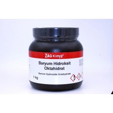 Zag Baryum Hidroksit Oktahidrat %99 Chem Pure 1kg