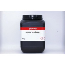 Zag Kimya Demir Iıı Nitrat Nonahidrat %98 Chem Pure