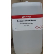 Zag Kimya Polietilen Glikol (Peg) 400 Chem Pure - 5 Lt