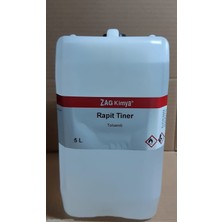 Zag Kimya Toluene (Rapid Tiner) Chem Pure - 5 Lt