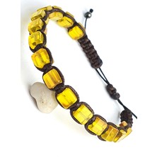 Ose Shop Damla Kehribar El Işi Şambala Erkek Bileklik