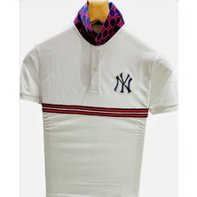 Gucci Desenli Polo Yaka T-Shirt