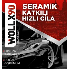 Woll X90 WOLLX90 Seramik Katkılı Hızlı Cila 1000ML