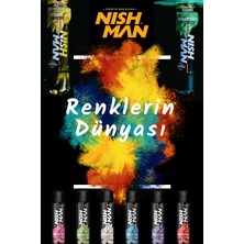 Nishman Renkli Saç Spreyi /mavi - 150 ml