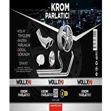 Woll X90 WOLLX90 Krom Paslanmaz Yüzey Temizleyici & Parlatıcı 1000ML