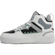 Erke Electırıc Panda Kadın Boğazlı Spor Ayakkabı Beyaz-Siyah 12123101115-006 39 - Beyaz-Siyah