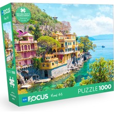 Blue Focus 1000 Parça Puzzle - Portofıno