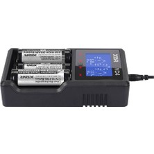 Xtar Vc4 LCD Ekranlı Li-Ion/ni-Mh/ni-Cd Pil Şarj Cihazı 4lü