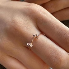 Pier Gümüş Gümüş Düğüm Yüzük