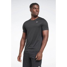 Reebok Ss Tech Tee Siyah Erkek Kısa Kol T-Shirt