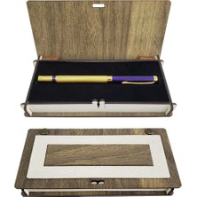 Promosyon Ahşap Kutulu Roller Kalem