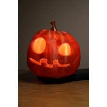 Turansoy Craft Balkabağı Halloween Pumpkin Mumluk Büyük Boy