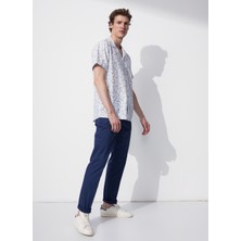 Fabrika Comfort Düşük Bel Dar Paça Lacivert Erkek Chino Pantolon cm Arsenal