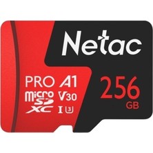 Netac 256G Microsdxc V30/A1/C10 NT02P500PRO-256G-R