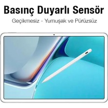 Polhammobile Polham Apple Ipad ve Apple iPhone Uyumlu Dokunmatik Stylus Kalem, Basınç Duyarlı Sensörlü, Şarjlı Kalem