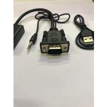 Deste Elektronik VGA To HDMI Dönüştürücü