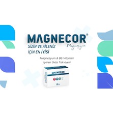 Magnecor 2'Li Fırsat Paketi Magnezyum Ve B6 Vitamini Içeren Gıda Takviyesi (30+30=60 Tablet)