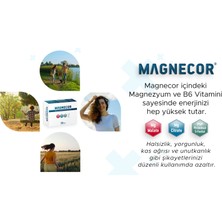 Magnecor 2'Li Fırsat Paketi Magnezyum Ve B6 Vitamini Içeren Gıda Takviyesi (30+30=60 Tablet)