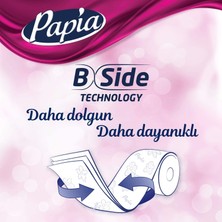Papia 3 Katlı Egzotik Şakayık Özleriyle Parfümlü 8'li Cilt Tuvalet Kağıdı (1 x 8 Rulo)