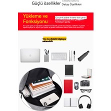 Oloey 2023 Yeni Erkek Su Geçirmez Seyahat Eğlence Sırt Çantası (Yurt Dışından)