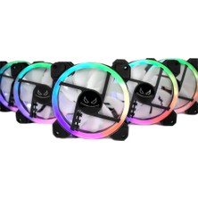 Rush FN101 Rgb Aydınlatmalı 120MM Bilgisayar Kasa Fanı