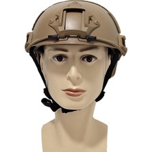 Cosy Zone Hızlı Balistik Kask Kafa Koruma Dişlisi Khaki_no Delikleri (Yurt Dışından)