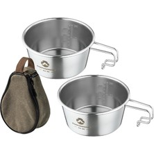 Cosy Zone 2 Adet Kamp Kase Tencere Açık Gereçler Barbekü Salatası Için Seyahat 170X122X62MM (Yurt Dışından)