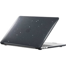 Cep Case Apple Macbook Pro 16.2" 2021 A2485 Kılıf Diamond Pırıltılı Kapak + Ekran Koruma + Klavye Koruma Set