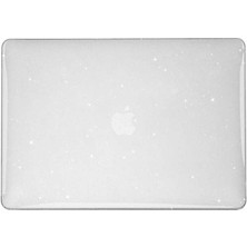 Cep Case Apple Macbook Pro 13.3" 2020 M1 Kılıf A2338/A1706/A1708/A1989 Hava Kanallı Diamond Pırıltılı Kapak