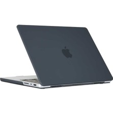 Cep Case Apple Macbook Air 13.3 M1 2021 Kılıf A1932/A2179/A2337 Hava Kanallı 360 Derece Mat Şeffaf Tasarım