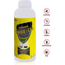 Chrysamed Unicid-C10 1 Lt Konsantre  Sivrisinek,Karasinek,Karınca,Hamamböceği,Kene Üzerinde Etkili Haşere Kovucu