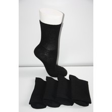 Pamela Çizgisiz Unisex Kolej Tenis Çorap 4'lü Ekonomik Paket