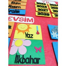 Takvim Interaktif (Keçe Eğitim Materyali)
