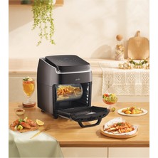 Umıe AF12 Advence Pro Xxl 12L Siyah Combo LED Dijital Göstergeli Oven Airfryer/fritöz