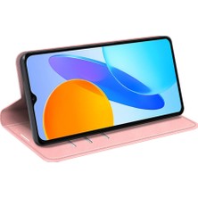 Xshine Onur Için X8 5g Cilt Touch Hissediz Manyetik Otomatik Absorbed Telefon Standı Pu Deri Folio Flip Cüzdan Kapağı (Yurt Dışından)