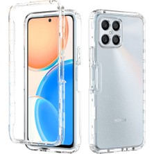 Xshine Honor X8 4g Anti-Cratch 2-1 Arada Tpu + Pc Telefon Kılıfı Gradyan Renk Kristal Temiz Koruyucu Kapak (Yurt Dışından)