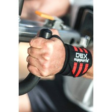 Dex Supports Wristwraps Siyah - Kırmızı