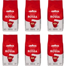 Lavazza Qualita Rossa Çekirdek Kahve  1 koli  1 kg x 6