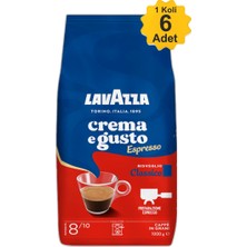 Lavazza Crema E Gusto Çekirdek Kahve - 1 Koli - 1kg X6 Adet