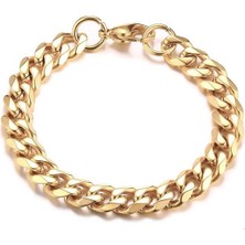 Watch of Royal Chaın Bangle Gold Çelik Bileklik