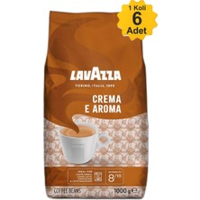 Lavazza Crema E Aroma Çekirdek - Kahverengi -1koli - 1kg X6 Ad