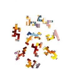 Active Puzzles Tetris - Kıyamet Ahşap Yapboz