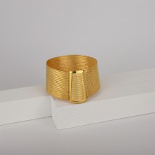 Best My Silver Kadın Gümüş 17 Sıra Hasır Bileklik 3043