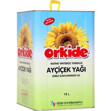 Orkide Ayçiçek Yağı 18 lt