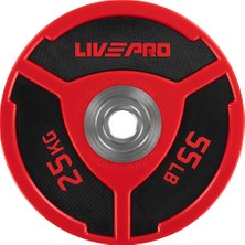 Livepro LP8027 25 kg Cpu Elite Bumper Plaka