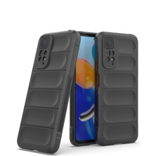 Microcase Xiaomi Poco M4 Pro 5g Miami Serisi Darbeye Dayanıklı Silikon Kılıf - Koyu Gri