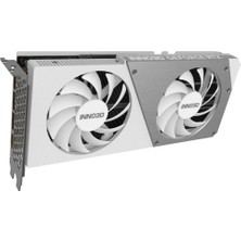 INNO3D RTX4070 Twin X2 Oc White 12GB 192BIT GDDR6X (N40702-126XX-185252W)